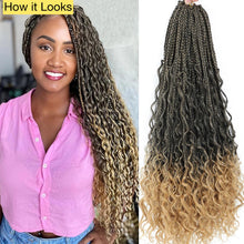 Load image into Gallery viewer, Influencer-style Bohemian Crochet braids