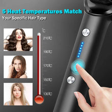 Load image into Gallery viewer, Hot Selling 2-in-1 Straightener Brush for All Hair Types