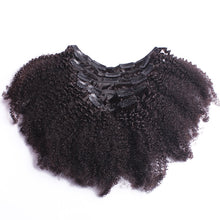 Load image into Gallery viewer, Realistic 4B/4C Virgin Hair Kinky Curly Clip in Extension - Natural Glam