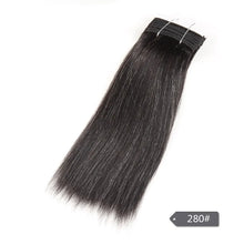 Load image into Gallery viewer, My Granny’s Secret: Straight Double Drawn Peruvian Remy Human Hair Grey Mix Bundles