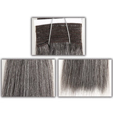 Load image into Gallery viewer, My Granny’s Secret: Straight Double Drawn Peruvian Remy Human Hair Grey Mix Bundles
