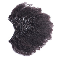 Load image into Gallery viewer, Realistic 4B/4C Virgin Hair Kinky Curly Clip in Extension - Natural Glam
