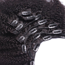 Load image into Gallery viewer, Realistic 4B/4C Virgin Hair Kinky Curly Clip in Extension - Natural Glam