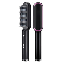 Load image into Gallery viewer, Hot Selling 2-in-1 Straightener Brush for All Hair Types