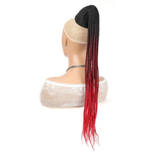 Load image into Gallery viewer, Secret Braided Drawstring Ponytail Extension for Black Women