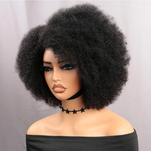 Load image into Gallery viewer, Realistic Afro Kinky Human Hair Lace Front Wig with Natural Hairline