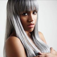 Load image into Gallery viewer, My Granny’s Secret: Straight Double Drawn Peruvian Remy Human Hair Grey Mix Bundles