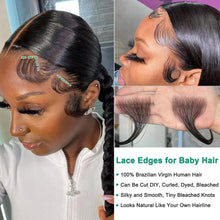 Load image into Gallery viewer, 100% Human Hair Lace Edges/Baby Hair - Natural Look