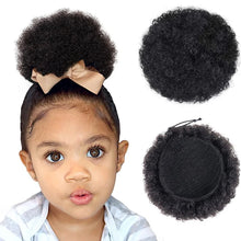 Load image into Gallery viewer, 2 Pcs Natural Short Afro Ponytail Puff