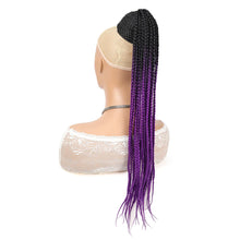 Load image into Gallery viewer, Secret Braided Drawstring Ponytail Extension for Black Women