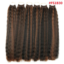 Load image into Gallery viewer, Undetectable Pre-Looped Yaki Crochet Hair Extension