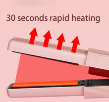Load image into Gallery viewer, Cordless Portable Hair Straightener plus Curler