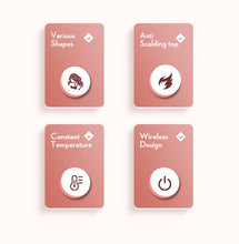 Load image into Gallery viewer, Cordless Portable Hair Straightener plus Curler