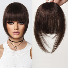 Load image into Gallery viewer, Rihanna Style Thick 100% Human Hair French Bangs for Stylish Ladies