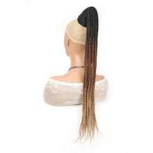 Load image into Gallery viewer, Secret Braided Drawstring Ponytail Extension for Black Women