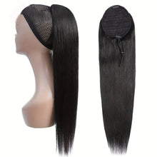 Load image into Gallery viewer, 100% 12A Brazilian Remy Human Hair Drawstring Ponytail