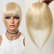 Load image into Gallery viewer, Rihanna Style Thick 100% Human Hair French Bangs for Stylish Ladies