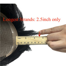Load image into Gallery viewer, Realistic Human Hair Men's Wig Toupee