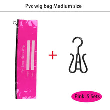 Load image into Gallery viewer, 5 - Sets Celebrity Secret Waterproof Wig Storage Bag + Hanger