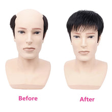 Load image into Gallery viewer, Realistic Human Hair Men's Wig Toupee