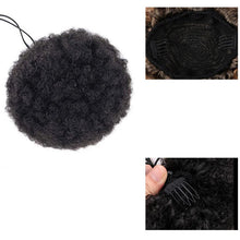 Load image into Gallery viewer, 2 Pcs Natural Short Afro Ponytail Puff