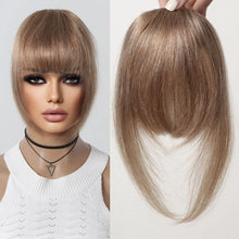 Load image into Gallery viewer, Rihanna Style Thick 100% Human Hair French Bangs for Stylish Ladies