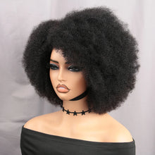 Load image into Gallery viewer, Realistic Afro Kinky Human Hair Lace Front Wig with Natural Hairline