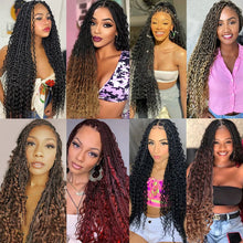 Load image into Gallery viewer, Influencer-style Bohemian Crochet braids