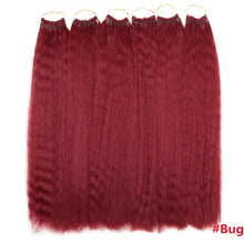 Load image into Gallery viewer, Undetectable Pre-Looped Yaki Crochet Hair Extension