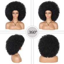 Load image into Gallery viewer, Gluless Afro Curly Wig for Black Women