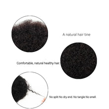 Load image into Gallery viewer, 2 Pcs Natural Short Afro Ponytail Puff