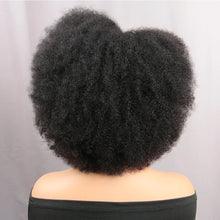 Load image into Gallery viewer, Realistic Afro Kinky Human Hair Lace Front Wig with Natural Hairline
