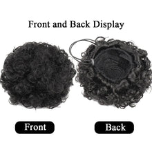 Load image into Gallery viewer, 2 Pcs Natural Short Afro Ponytail Puff