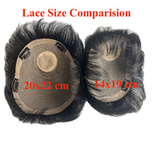 Load image into Gallery viewer, Realistic Human Hair Men's Wig Toupee