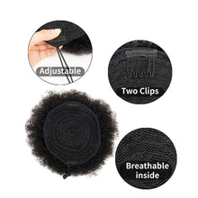 Load image into Gallery viewer, 2 Pcs Natural Short Afro Ponytail Puff