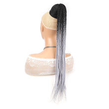 Load image into Gallery viewer, Secret Braided Drawstring Ponytail Extension for Black Women