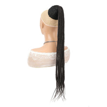 Load image into Gallery viewer, Secret Braided Drawstring Ponytail Extension for Black Women