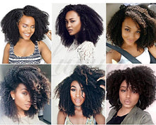 Load image into Gallery viewer, Realistic 4B/4C Virgin Hair Kinky Curly Clip in Extension - Natural Glam