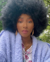 Load image into Gallery viewer, Realistic Brazilian Human Hair Afro Wig with Bangs - Tasha