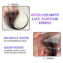 Load image into Gallery viewer, 100% Human Hair Handmade Lace Edges - Natural Hairline Look
