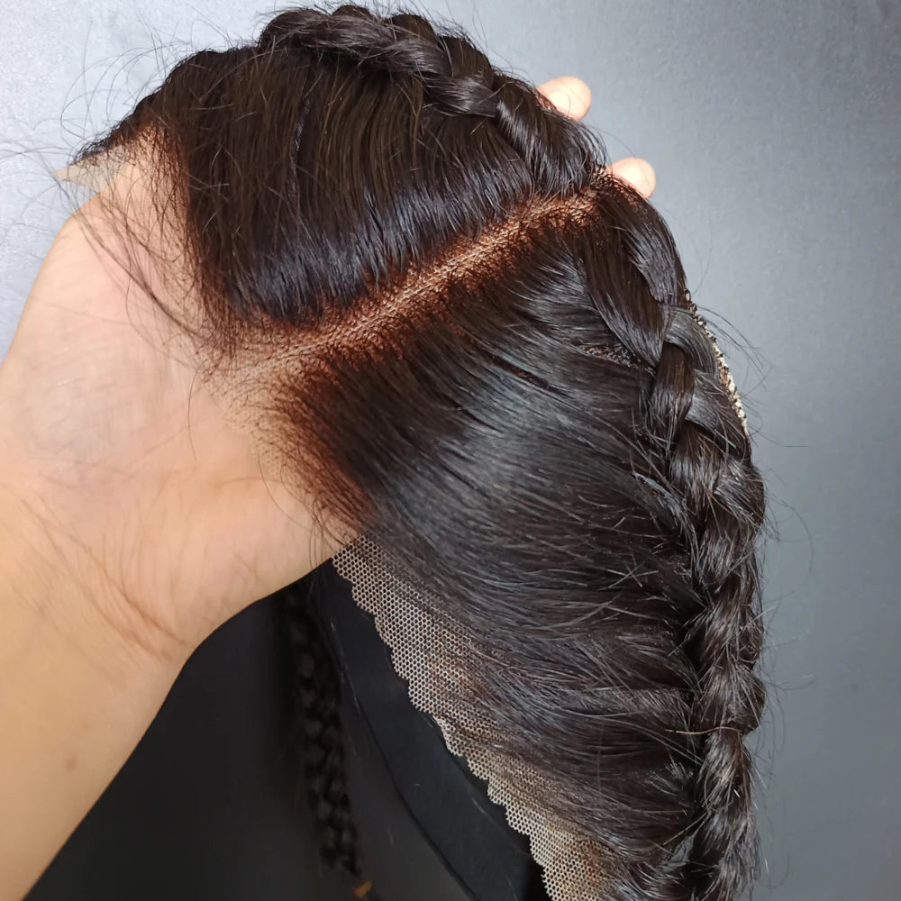 Viral Human Hair Hairline Frontal Wig